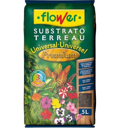 Substrato univ.premium 4-80006 5l de flower