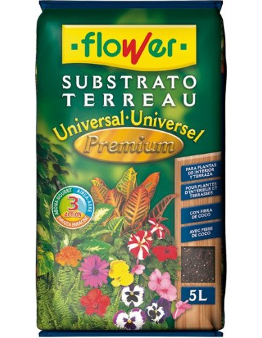 Substrato univ.premium 4-80006 5l de flower