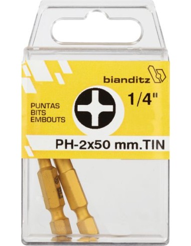 Blister 02pun.des.239768 ph3x50 1/4" tin de bianditz