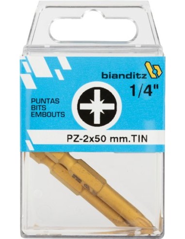 Blister 02pun.des.239778 pz3x50 1/4" tin de bianditz