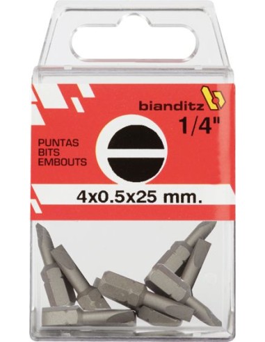 Blister 10punt.des.238807-8,0x1,2x25 1/4 de bianditz