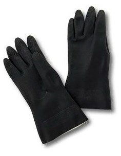 Guante neopreno 321cb talla-10/10,5 negro de juba caja de 12 unidades