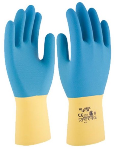 Guante latex natural bi-neox hp300 t08 de 3l...
