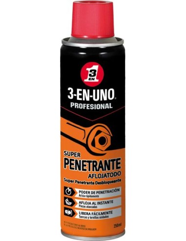 Aceite 3 en 1 penetrante 250ml 34528 de 3 en 1 caja de 6 unidades