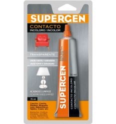 Supergen 62601-02 tubo 0075 ml incoloro de supergen caja de 12 unidades