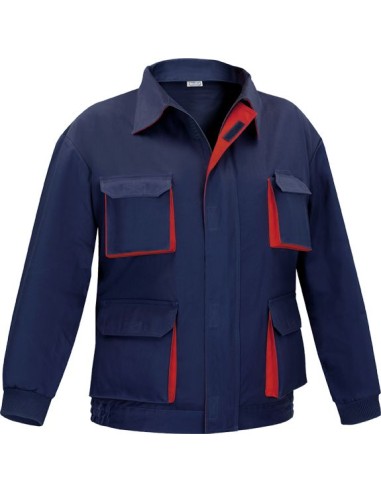 Cazadora tergal cargo pr-39 marino/rojo talla...