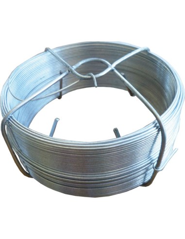 Alambre galvanizado ø0,70mm (nº02) 100m de...