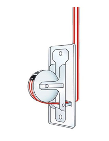 Recogedor persiana placa inoxidable para empotrar blis de ponsa