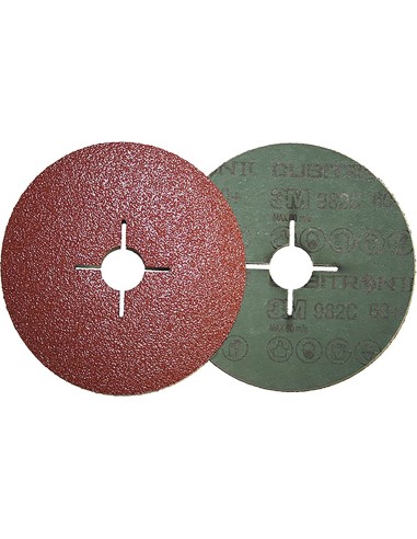 Disco fibra cubitron acero 982c-180 gr36 de 3m caja de 25 unidades