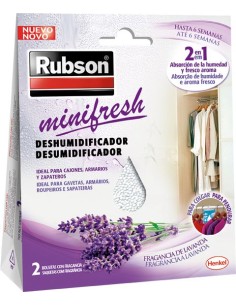 Absorbente humedad minifresh lavanda 2268966 de rubson