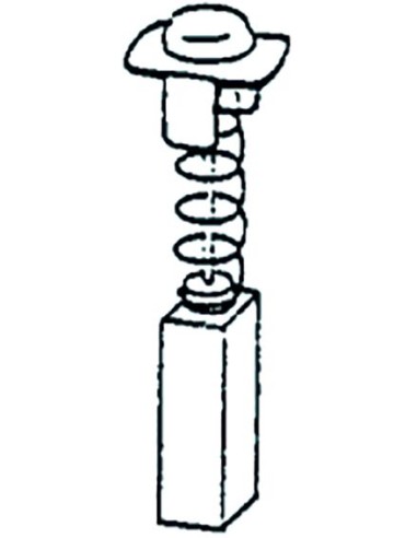 Escobillas 2pz 1923j hitachi de asein caja de 10 unidades