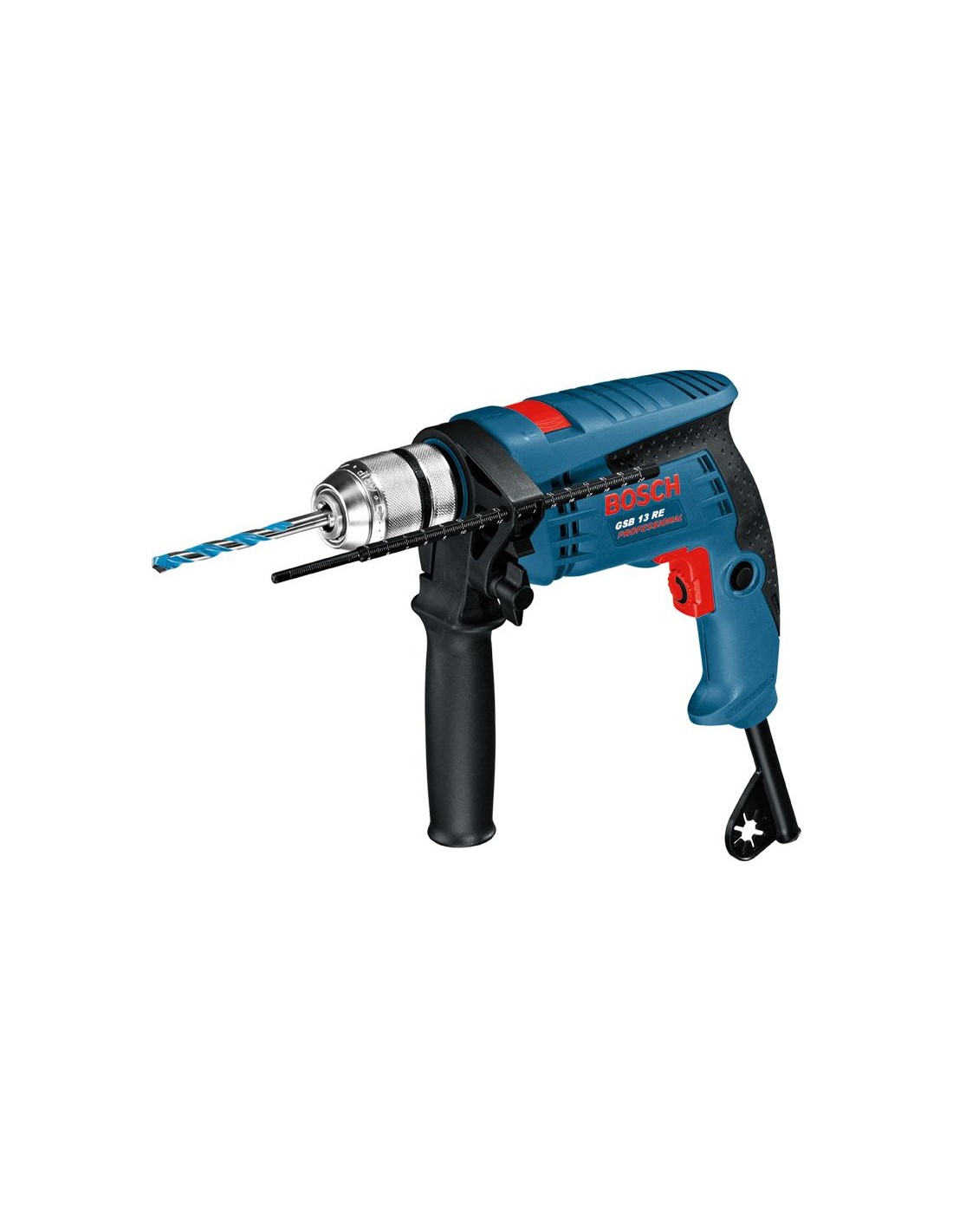 ▷ Taladro percutor gsb-13-re 600w de bosch construccion / industria ®