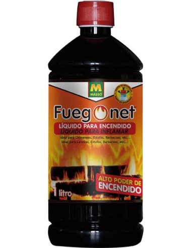 Liquido para encendido 231198 1000ml de fuego net