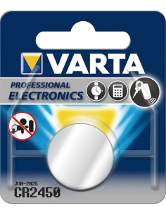 Pila boton litio cr2450 3v varta de varta caja de 10 unidades