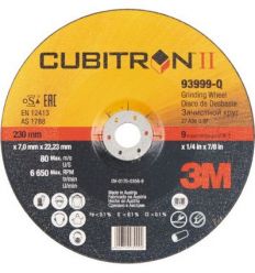 Disco desbaste cubitron 94003q 115x7mm de 3m caja de 10 unidades