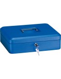 Caja caudal llave + bandeja 300x240x90 rojo de arregui
