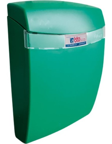 Buzon 12747 coral abs 400x270x121 verde de btv