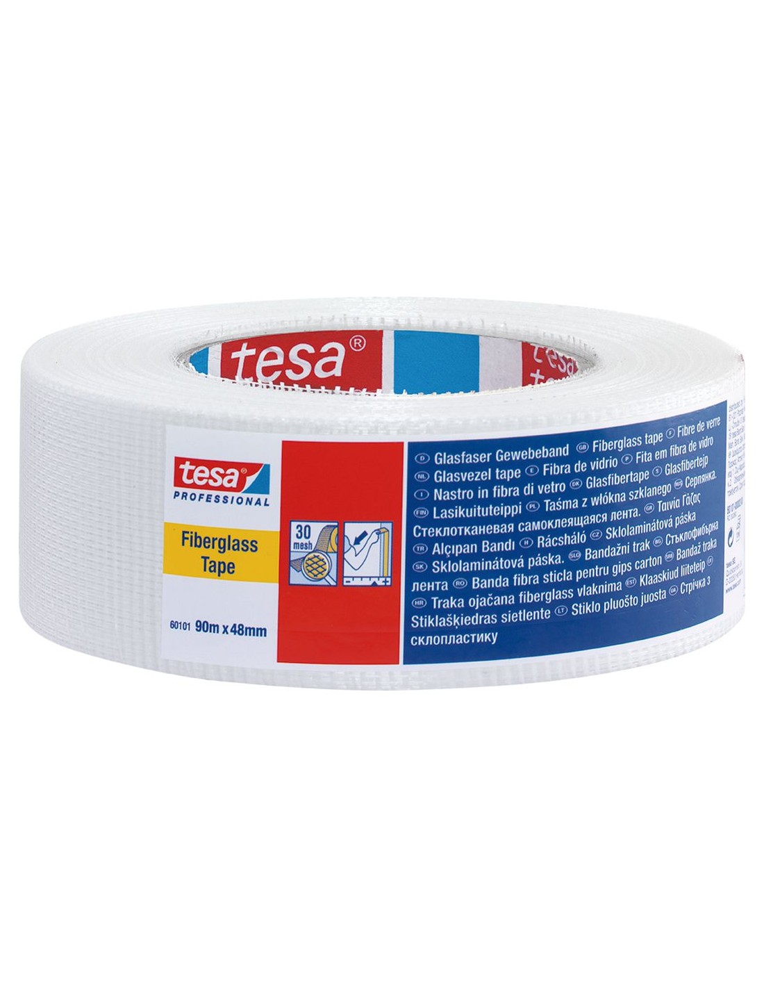 ▷ Cinta fiberglass 60101-45mx48mm de tesa-tape ®