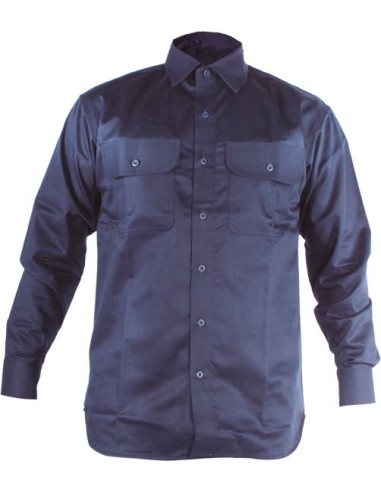 Camisa ignifuga welder wlr100 talla-l azul de 3l