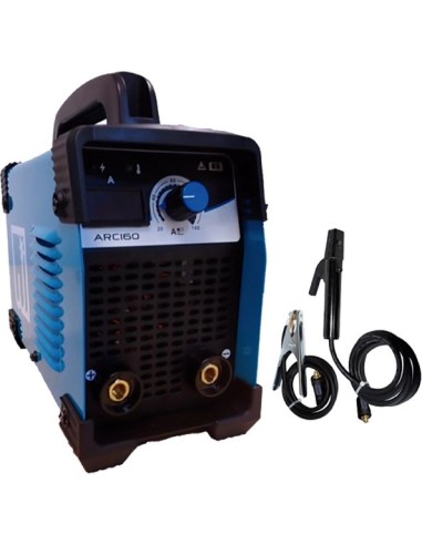 Equipo soldar inverter mma arc160 160amp con accesorios de abratools