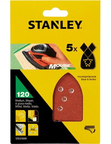 Accesorio sta31009xj 5 lijas perforada mouse g-120 de stanley