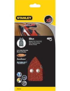 Accesorio sta31437xj 5 lijas triangular velcro g-060 de stanley