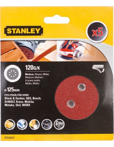 Accesorio sta32037xj 5 lijas ø125 velcro g-120...