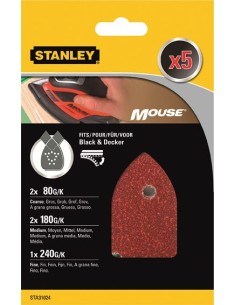 Accesorio sta31024xj 5 lijas perforada mouse g-surtido de stanley