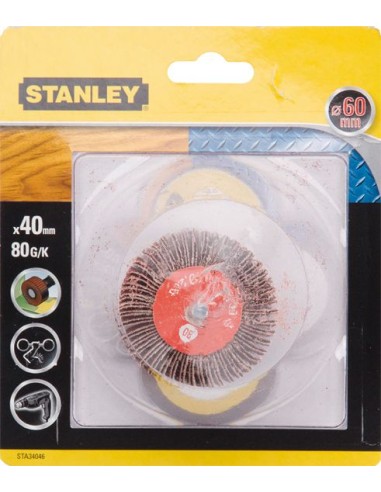 Accesorio sta34046xj cepillo eje lija 60x40 g080 de stanley