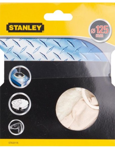 Accesorio sta32115xj bonete lana abrillantadora ø125 de stanley