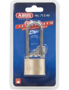 Candado latón arco largo 713/30hb30b blíster de abus caja de 6 unidades