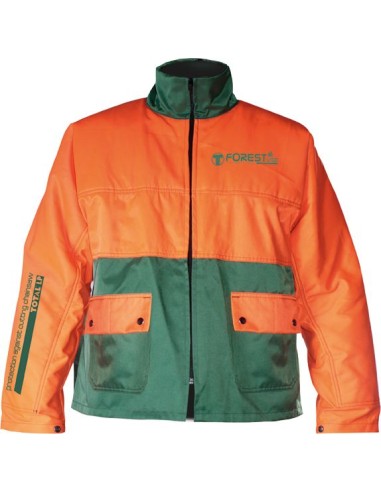 Chaqueta forestal frs-300 talla-m naranja/verde de 3l