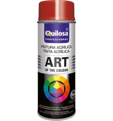 Spray pintura negro mate ral9005 400ml de quilosa caja de 6 unidades