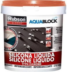 Silicona liquida sl3000 1890700-1kg negra de rubson caja de 4 unidades