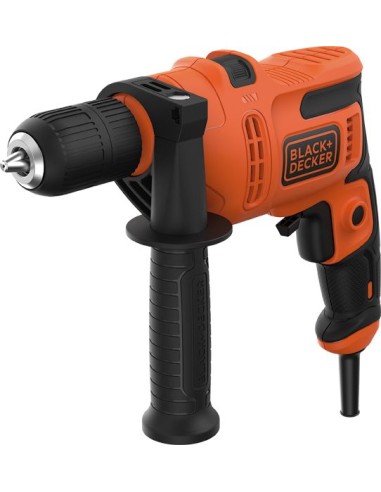 Taladro percutor beh200-qs 500w 13mm+emp de black & decker