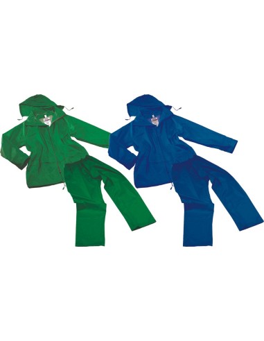 Traje agua 1700 ingeniero nylon/pvc azul...
