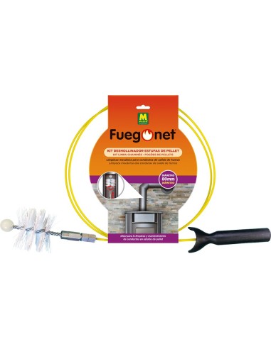 Kit deshollinador pellet ø80 231544 de fuego net