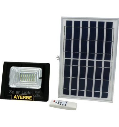 Proyector led 25w solar 0960lum.620630 de ayerbe
