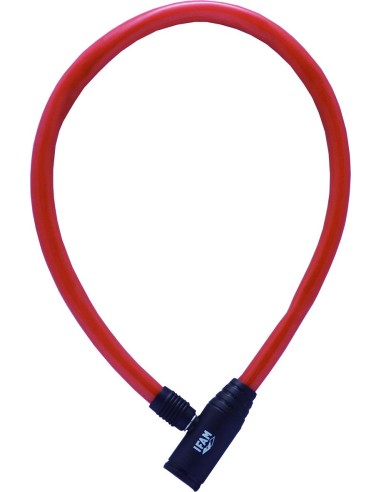 Candado bici 300r50 cable junior rojo de ifam