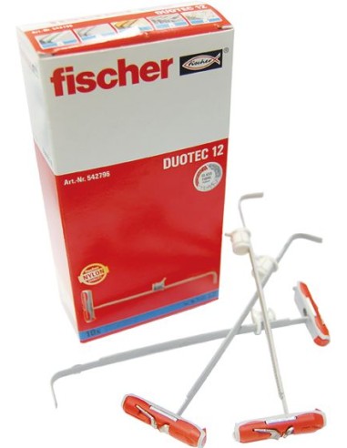 Taco duotec 12 542796 de fischer caja de 10 unidades