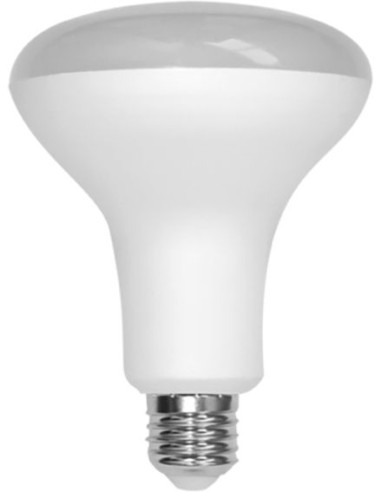 Lampara eco r63 1996 led e27 9w 3000k de silver sanz caja de 10 unidades