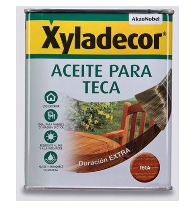 Xyladecor aceite teca 678000473 750ml teca de xyladecor caja de 6 unidades
