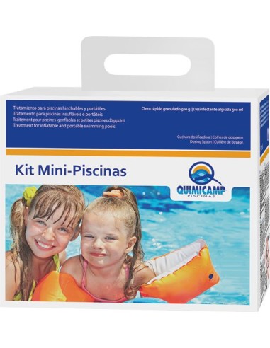 Kit minipiscinas alboral+catigene 202102 de quimicamp