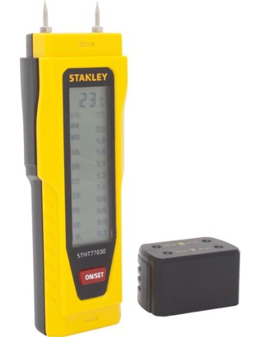 Medidor humedad madera y mat.obra 077030 de stanley