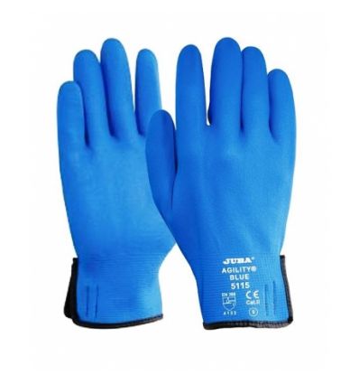 Guante nylon/nitrilo foam h5115 talla 09 azul de juba caja de 10 unidades