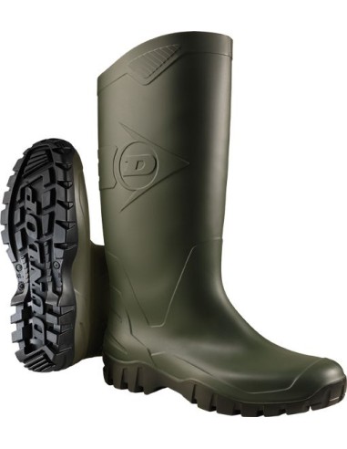 Bota pvc dane k680011 talla 38 verde/negro de dunlop