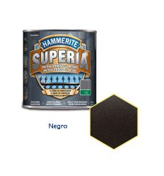 Hammerite superia forja 750ml negro caja de 3 unidades