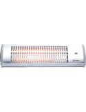 Estufa baño kuwait cuarzo 2 tubos 600/1200w de marca