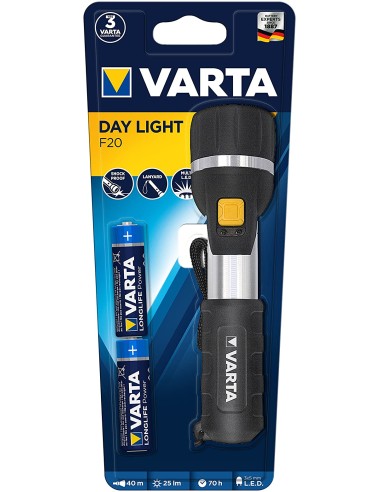 Linterna multi led 16632 f20 day light de varta caja de 6 unidades