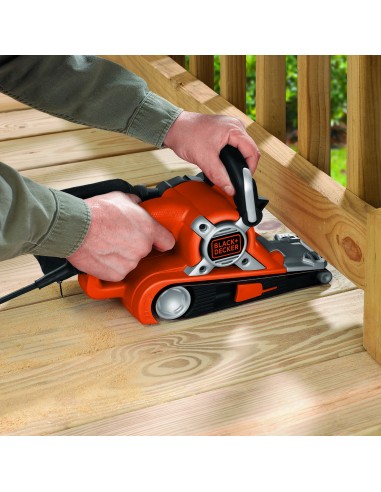 Lijadora banda ka88-qs 720w 533x75mm de black & decker